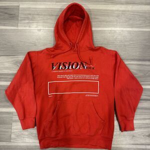 Jaden Smith X MSFTSrep SYRE RED Vision Album RARE 2018 Tour Hoodie Medium 22”